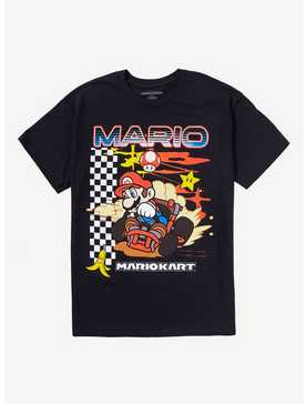 Mario Kart Finish Line Mario T-Shirt, , hi-res