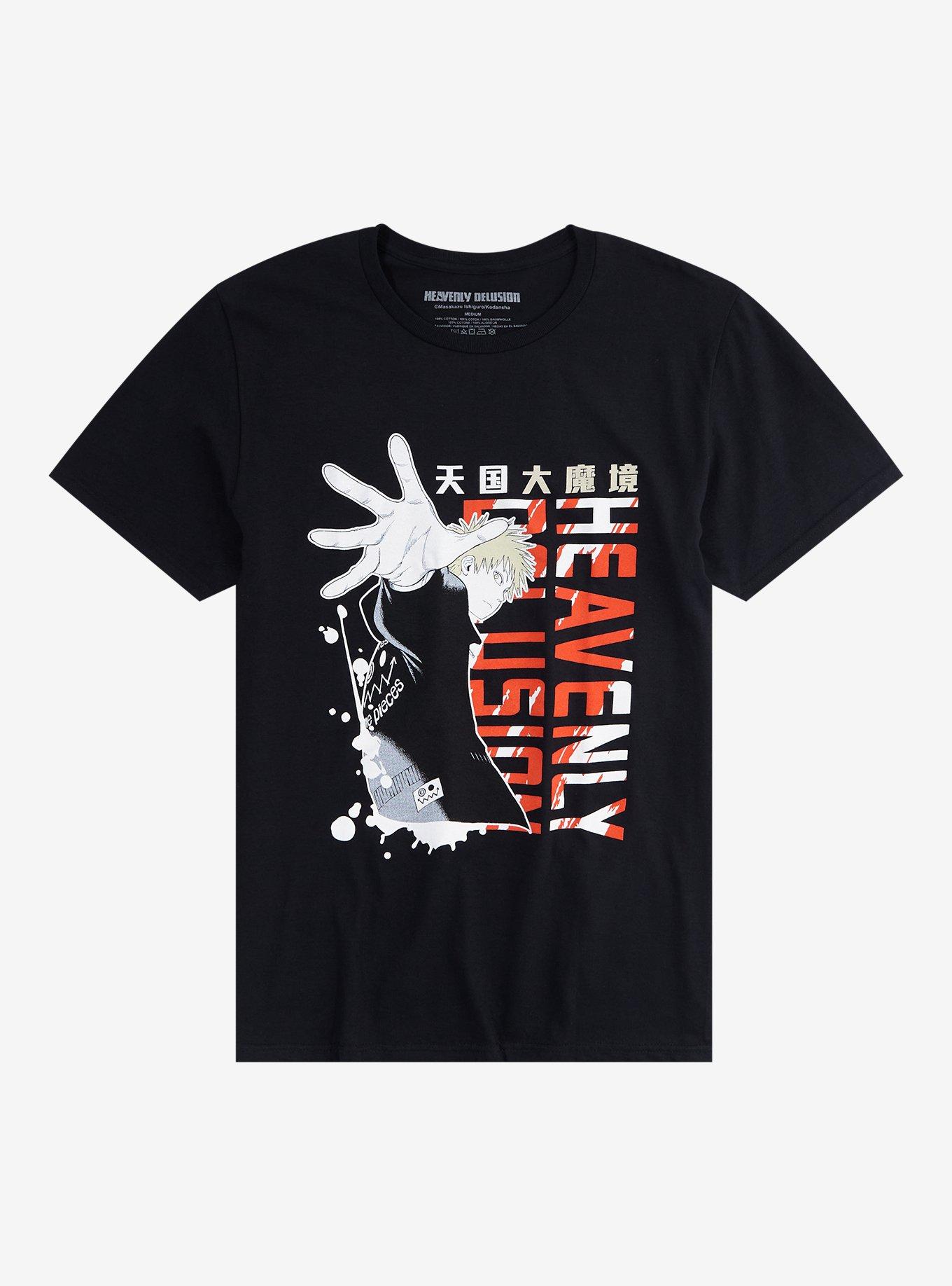 Heavenly Delusion Maru T-Shirt, BLACK, hi-res