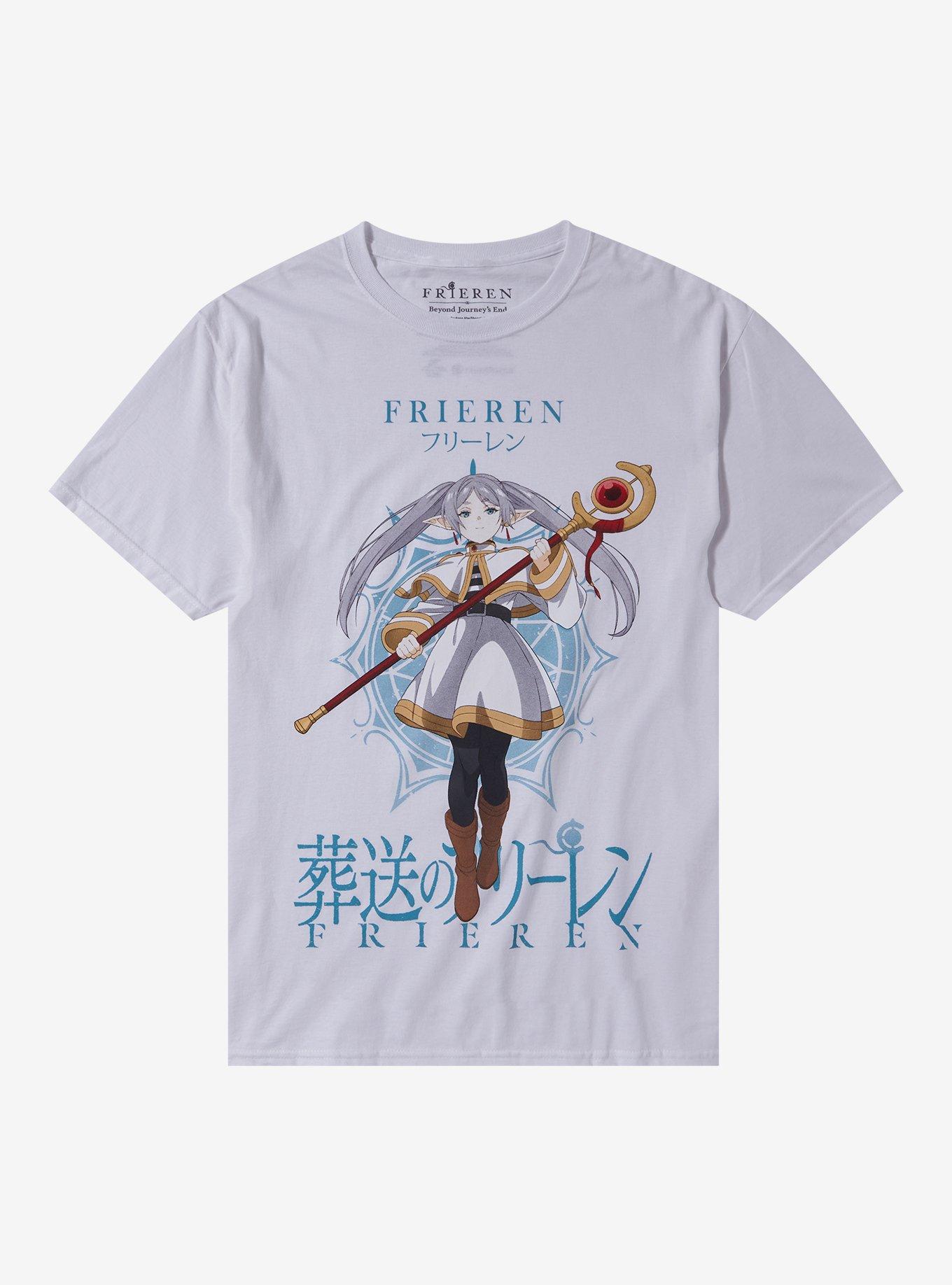 Frieren Beyond Journey's End Tシャツ 3L Frieren: Beyond Journey's End Tonal Group Portrait T-Shirt