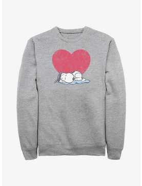 Peanuts Snoopy Heart Sweatshirt, , hi-res