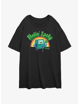 Adventure Time Lucky BMO Girls Oversized T-Shirt, , hi-res