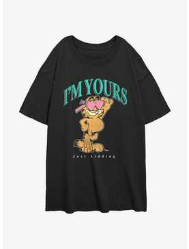 Garfield I'm Yours Girls Oversized T-Shirt, , hi-res