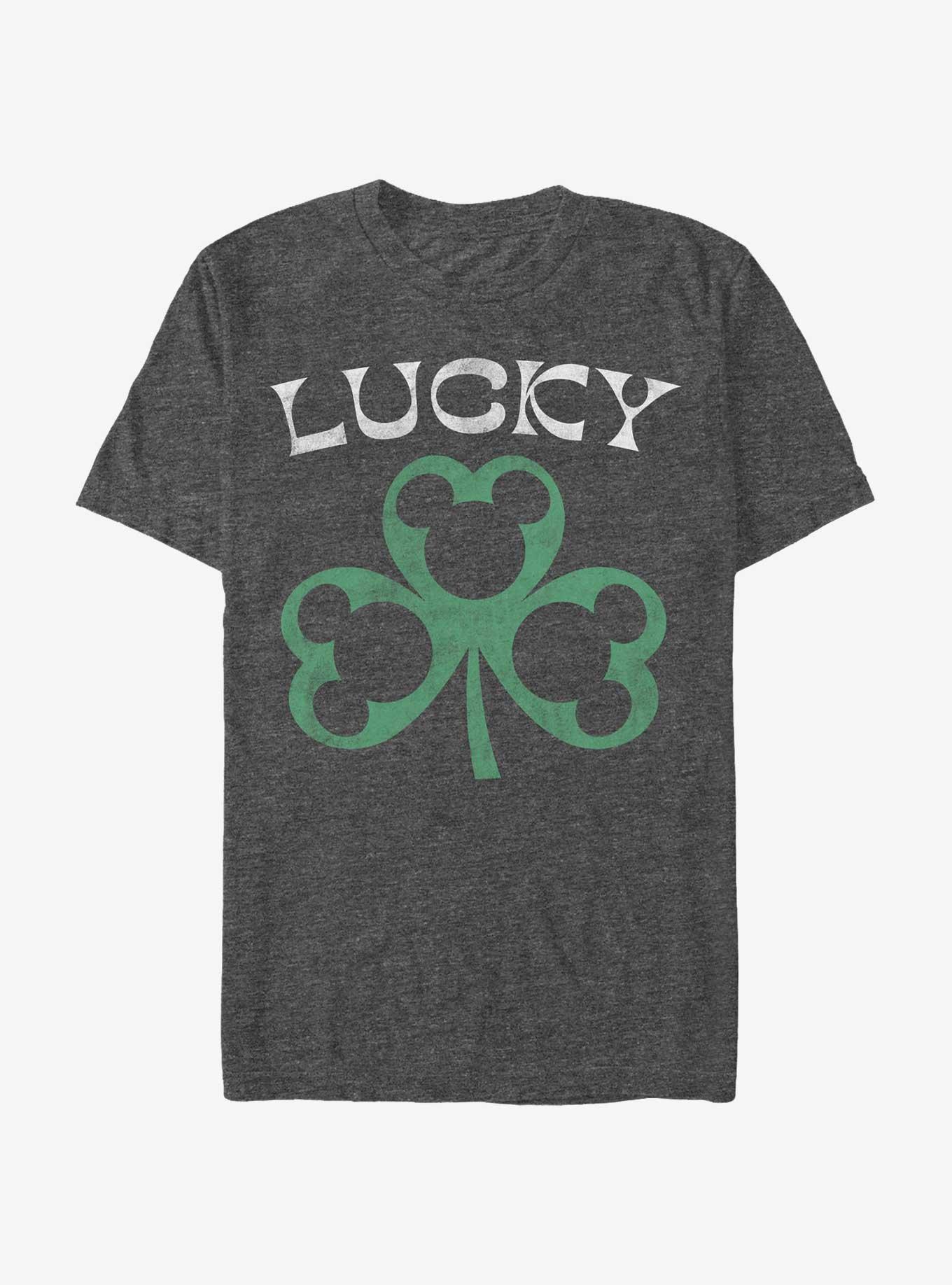 Disney Mickey Mouse Lucky Mickey Clover T-Shirt, , hi-res