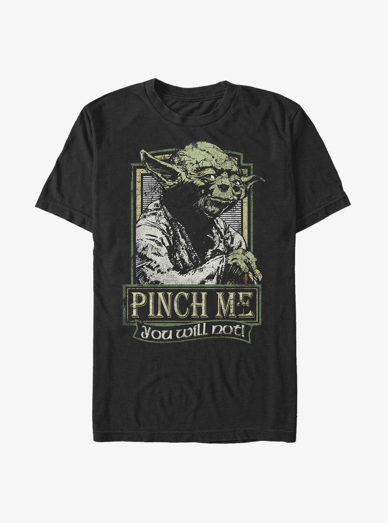 Star Wars Yoda Pinch Me You Will Not T-Shirt, , hi-res