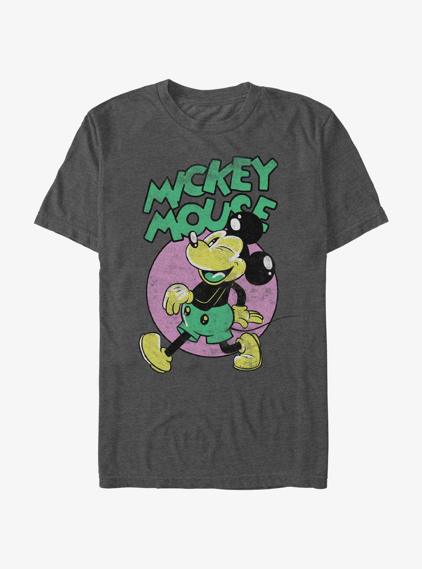 Disney Mickey Mouse Mickey Is Off T-Shirt, CHAR HTR, hi-res
