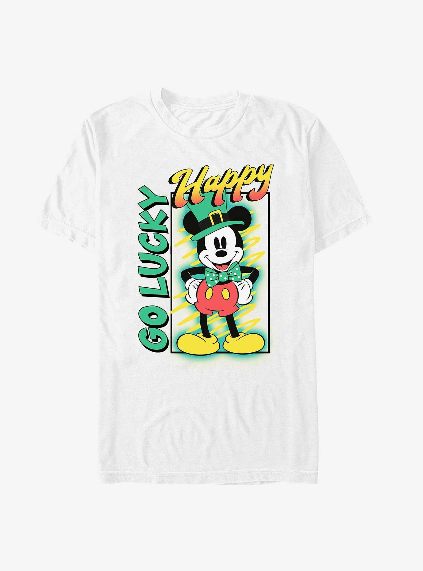 Disney Mickey Mouse Happy Go Lucky T-Shirt, , hi-res