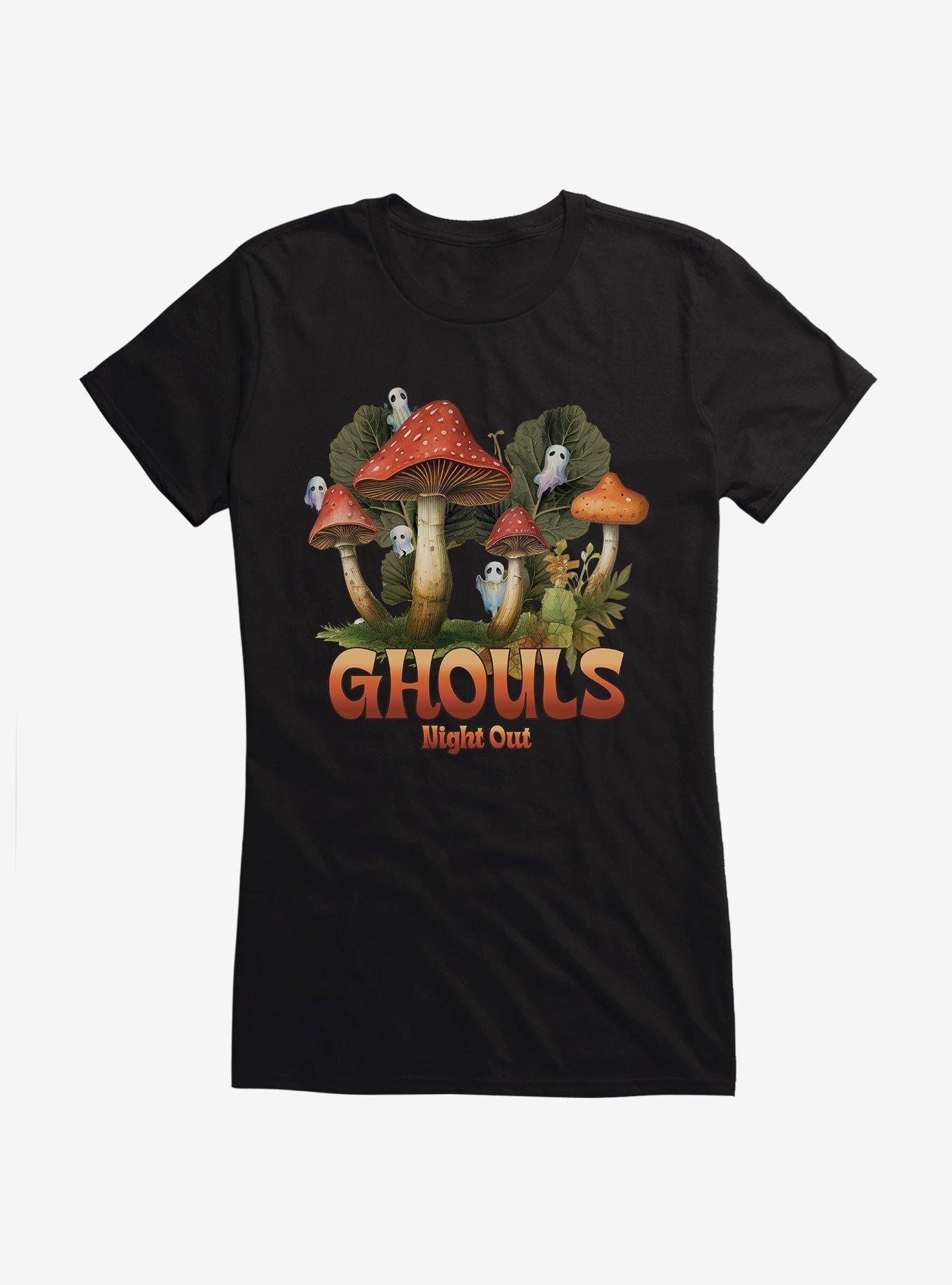 Ghouls Night Out Girls T-Shirt, BLACK, hi-res