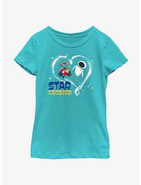 Disney Pixar WALL-E Starcrossed Lovers Youth Girls T-Shirt, , hi-res