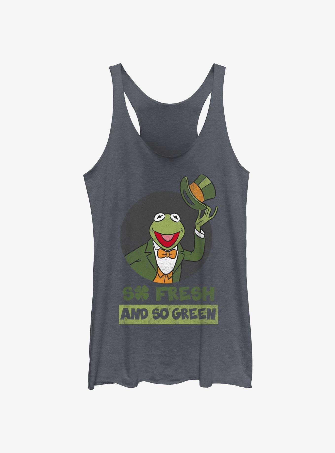 Disney The Muppets Kermit Fresh And Green Womens Tank Top, , hi-res