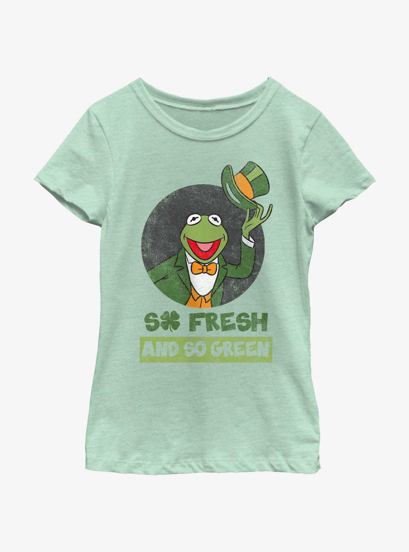 Disney The Muppets Kermit Fresh And Green Youth Girls T-Shirt, , hi-res