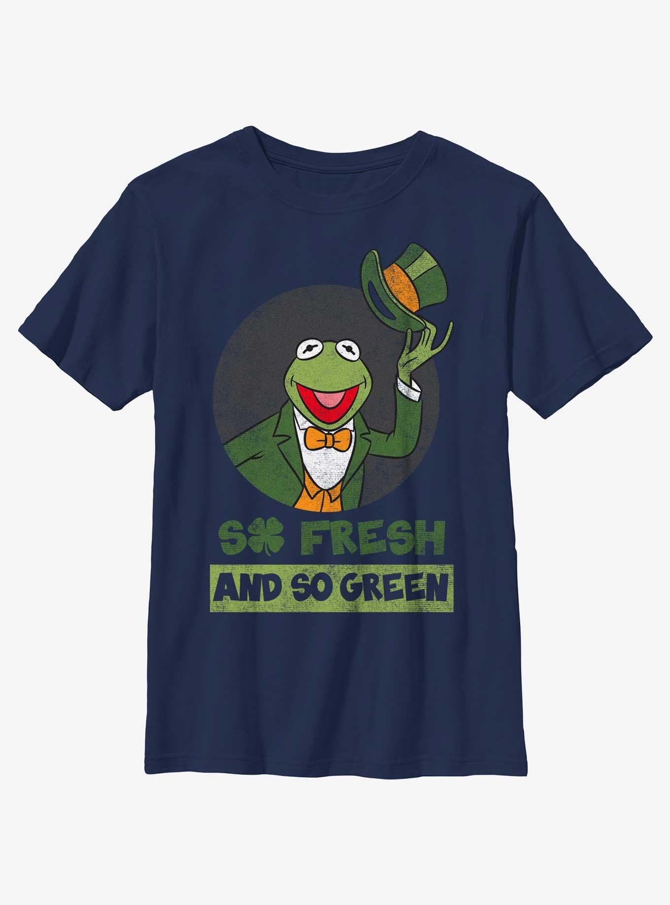 Disney The Muppets Kermit Fresh And Green Youth T-Shirt