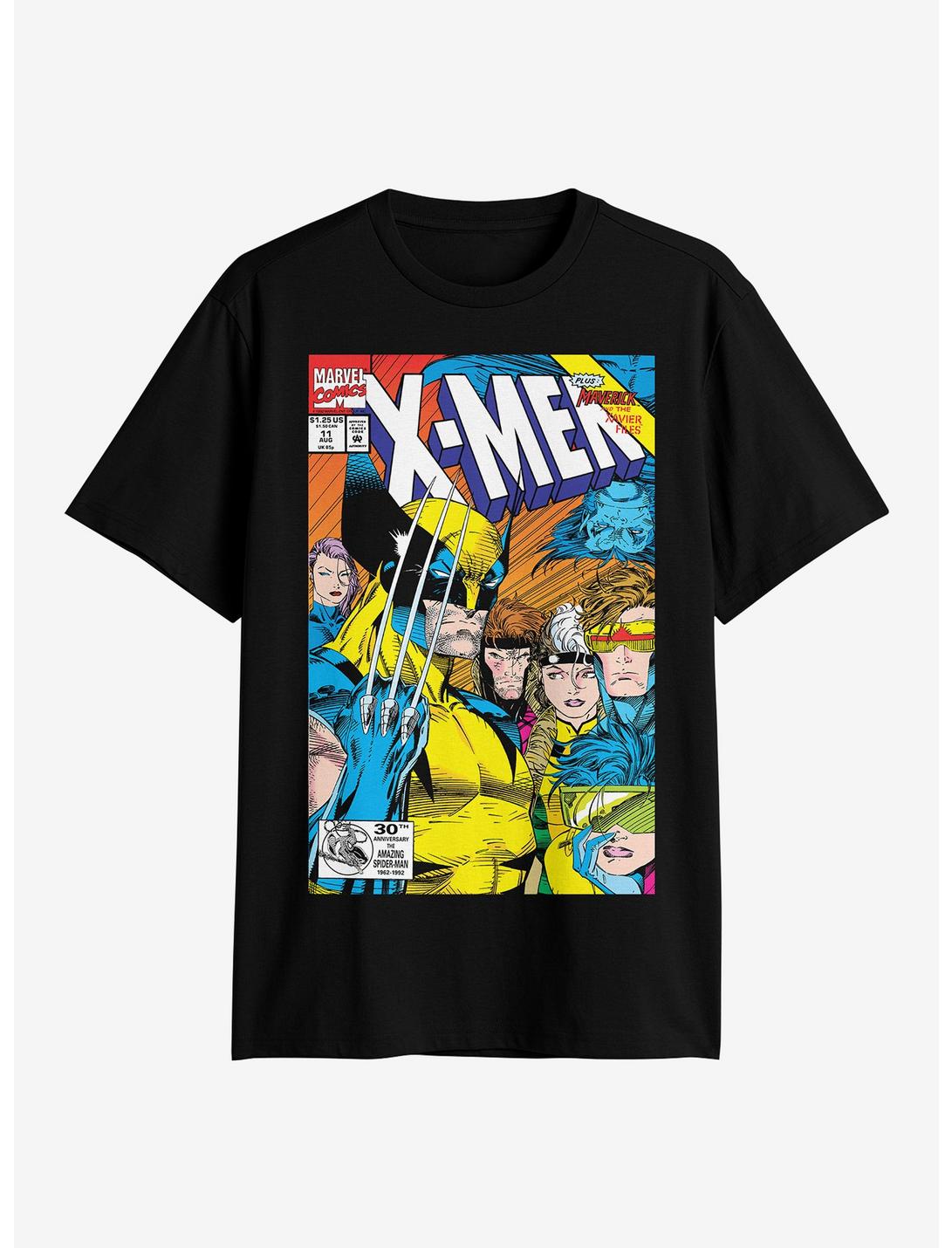 Marvel X-Men Wolverine Jim Lee Comic Cover T-Shirt, BLACK, hi-res