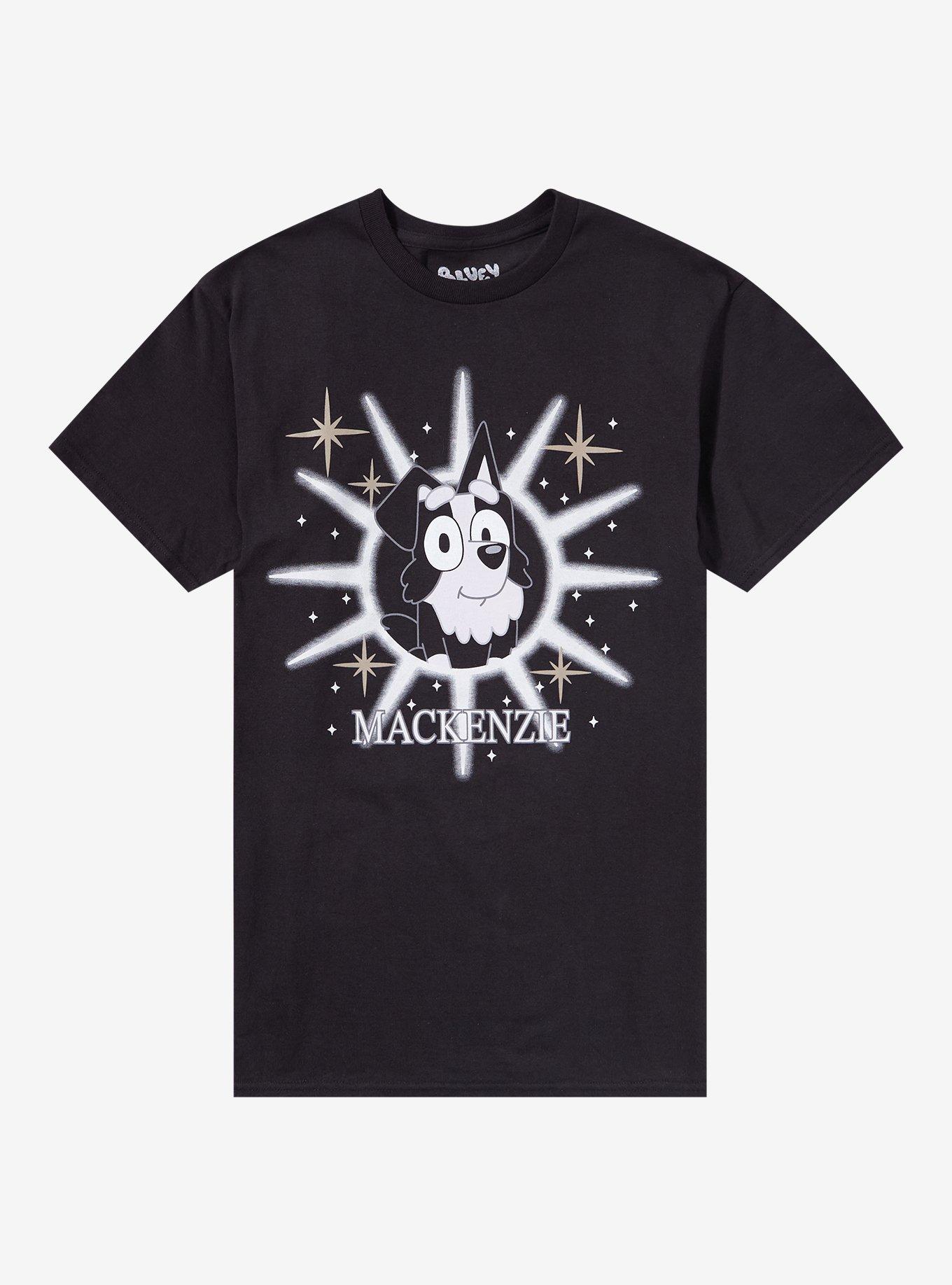 Bluey Mackenzie T-Shirt, BLACK, hi-res