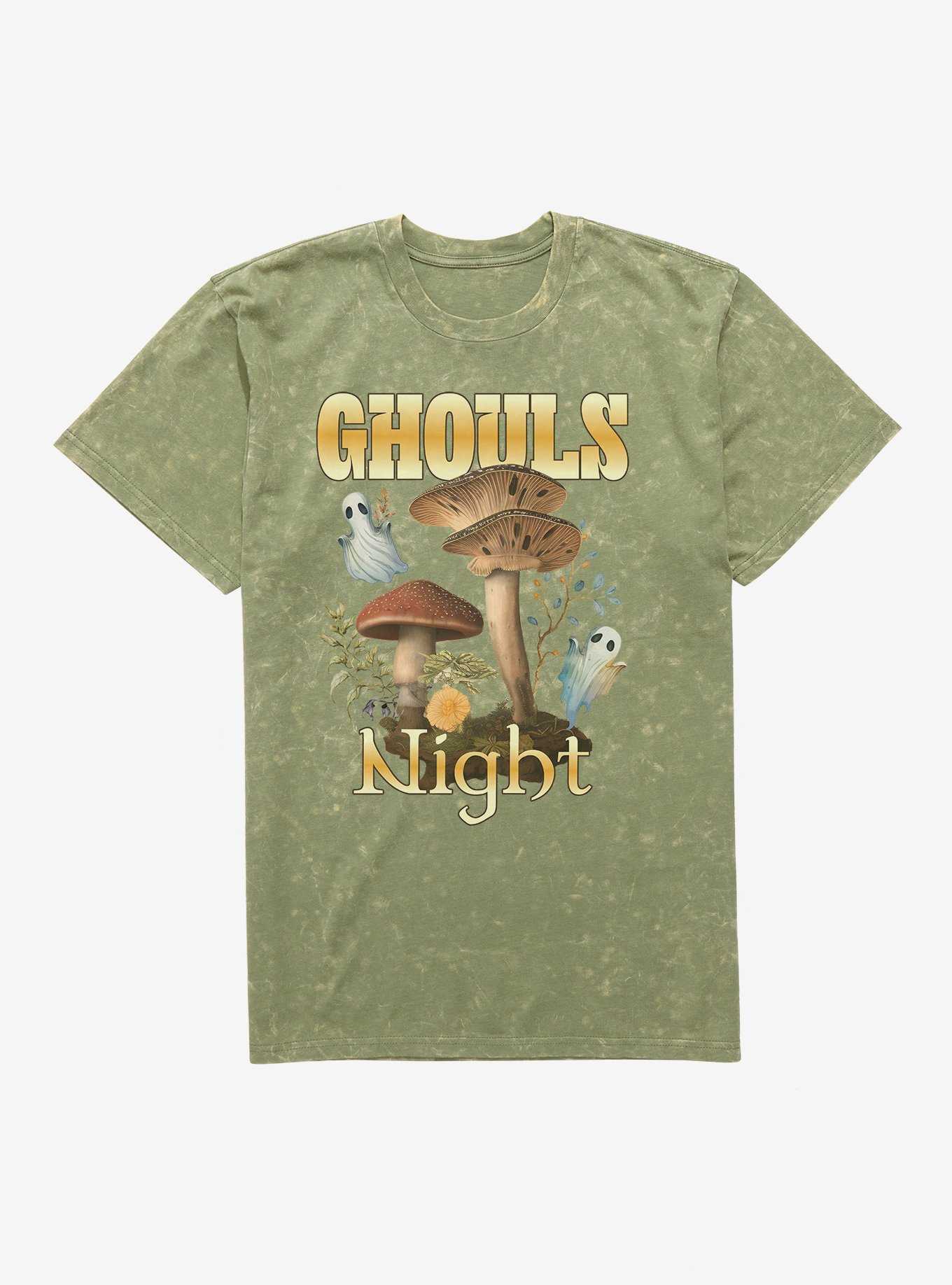 Ghouls Night Mineral Wash T-Shirt, , hi-res