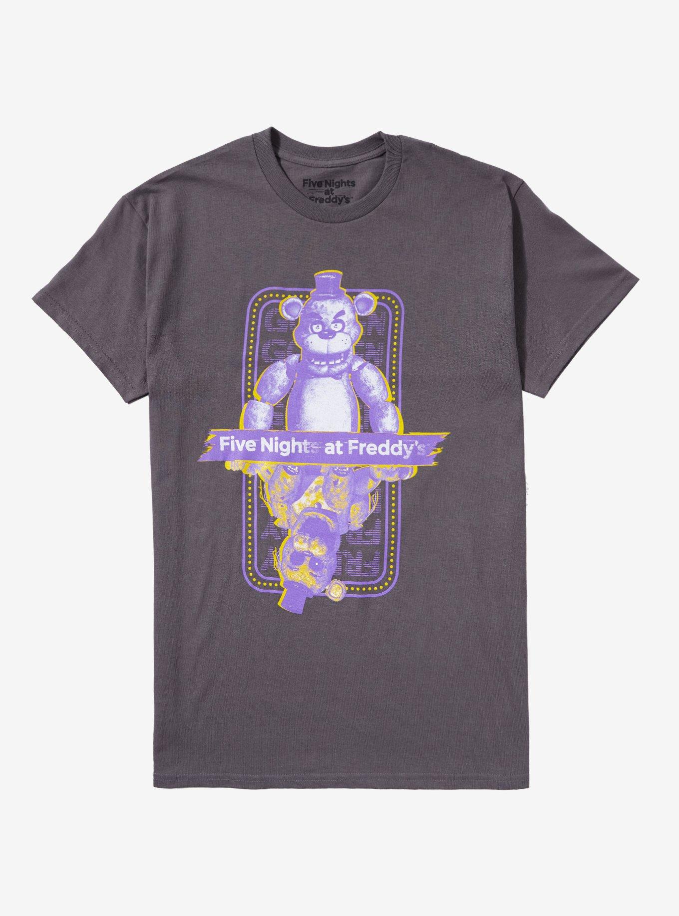 Five Nights At Freddy's Flip T-Shirt, BLACK, hi-res