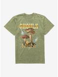 Ghouls Night Mineral Wash T-Shirt, MILITARY GREEN MINERAL WASH, hi-res