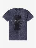 Sleep Token Aqua Regia Mineral Wash T-Shirt, GREY, hi-res