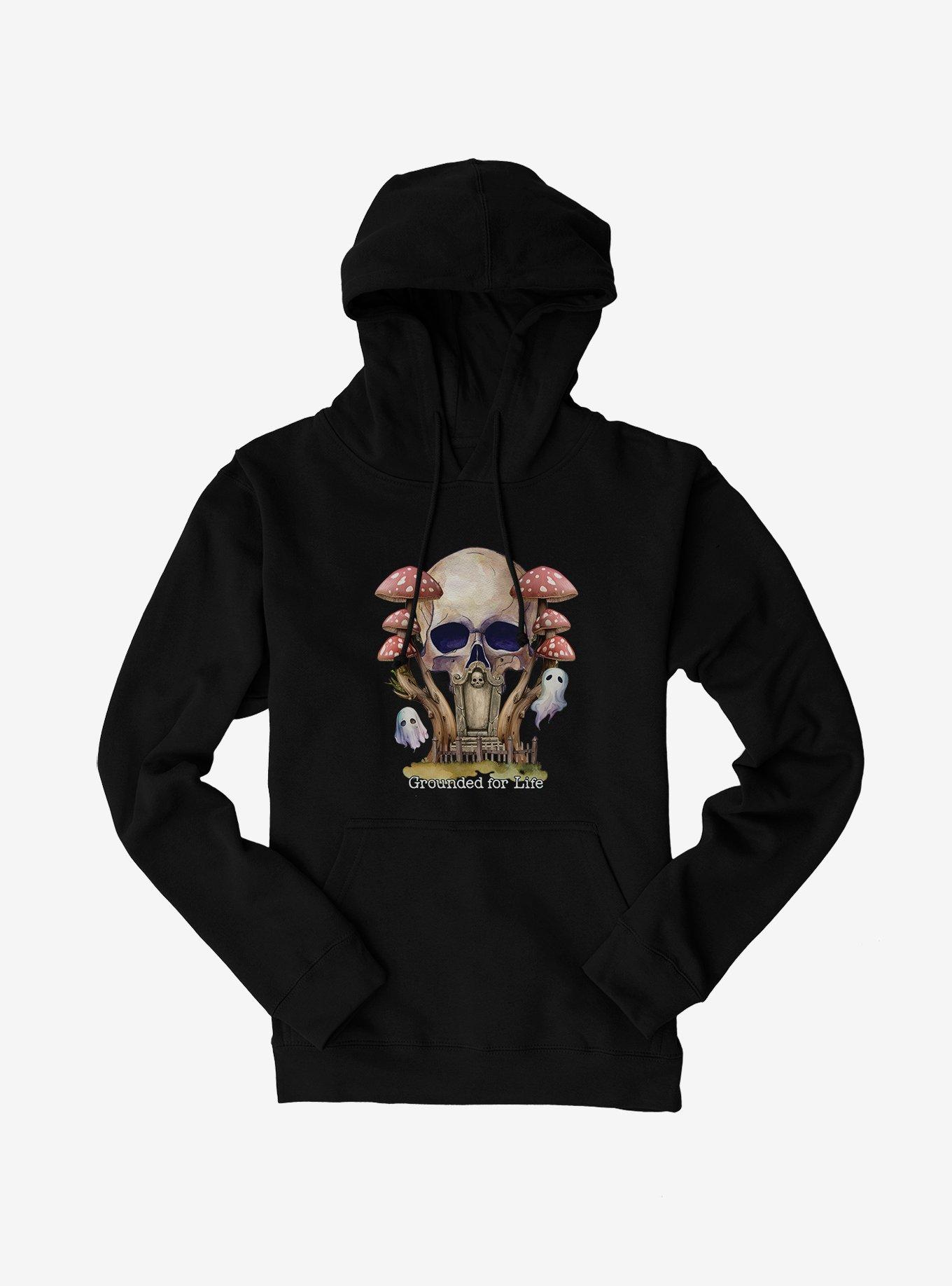 Grounded For Life Hoodie, BLACK, hi-res