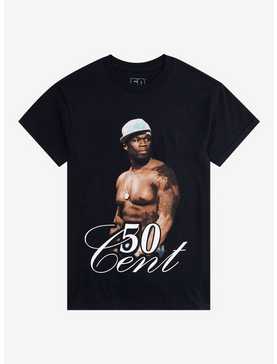 50 Cent Side-Eye Portrait Boyfriend Fit Girls T-Shirt, , hi-res