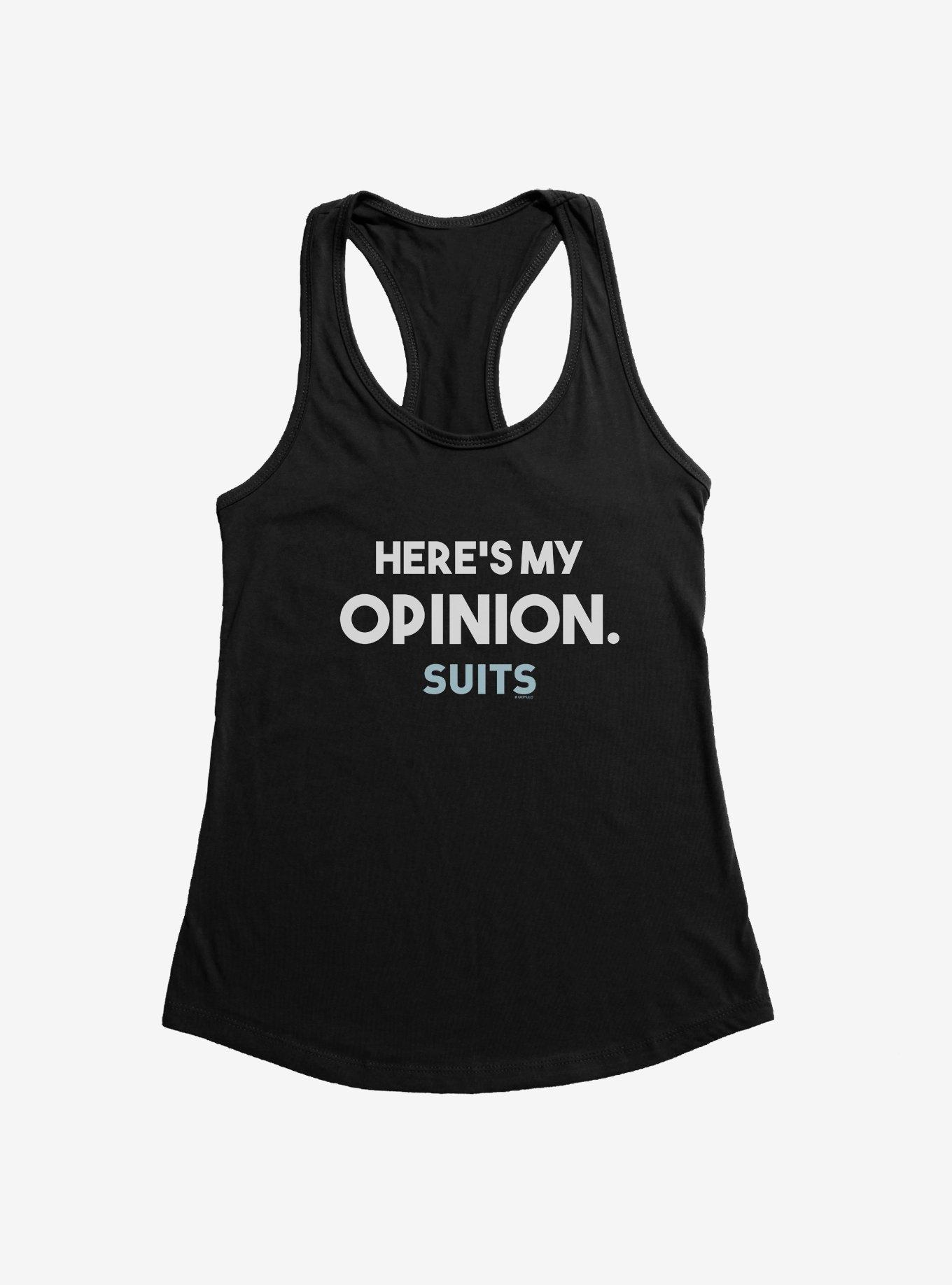 Suits Here's My Opinion. Girls Tank, , hi-res