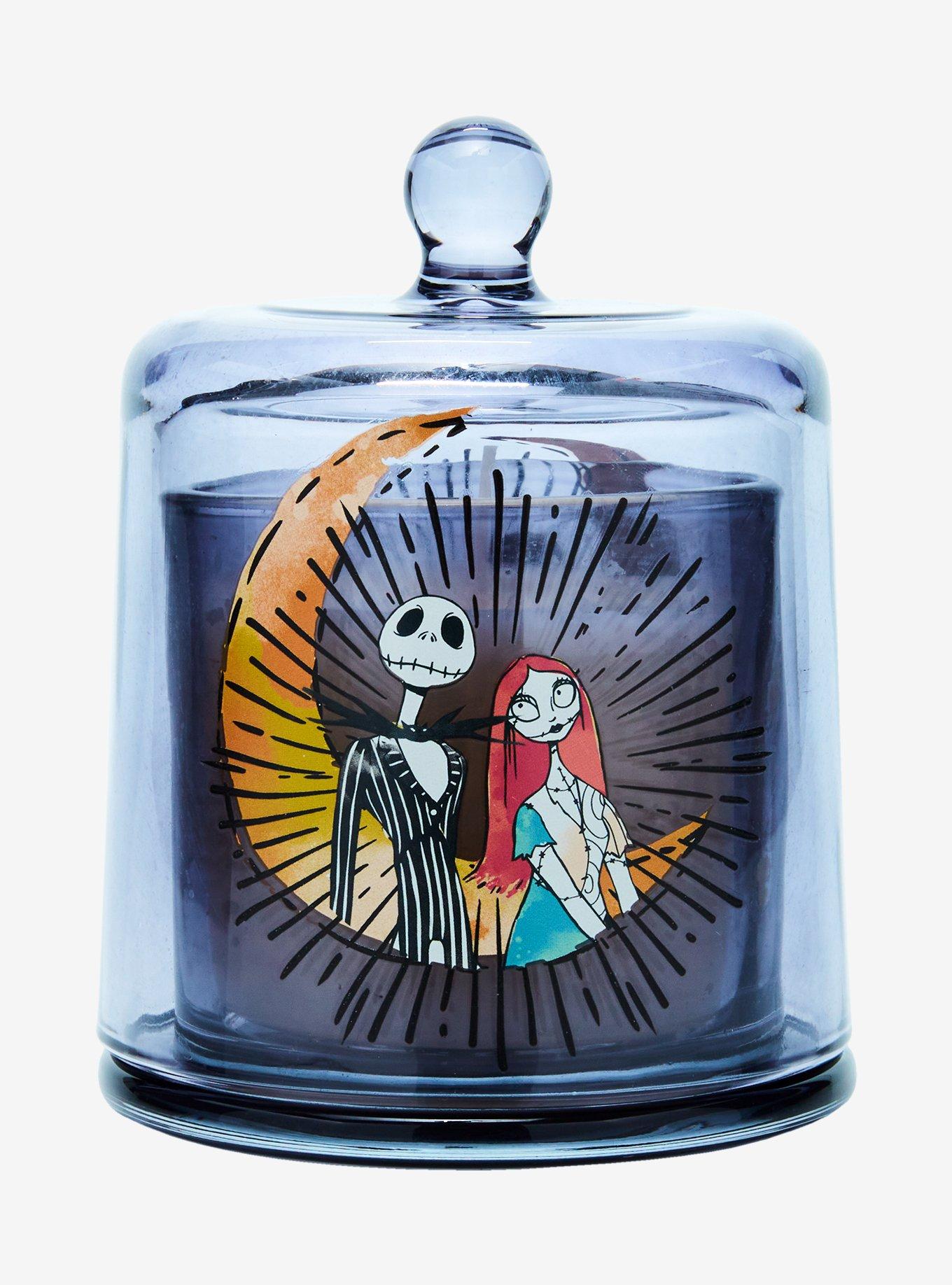 Disney The Nightmare Before Christmas Jack & Sally Candle with Dome Lid, , hi-res