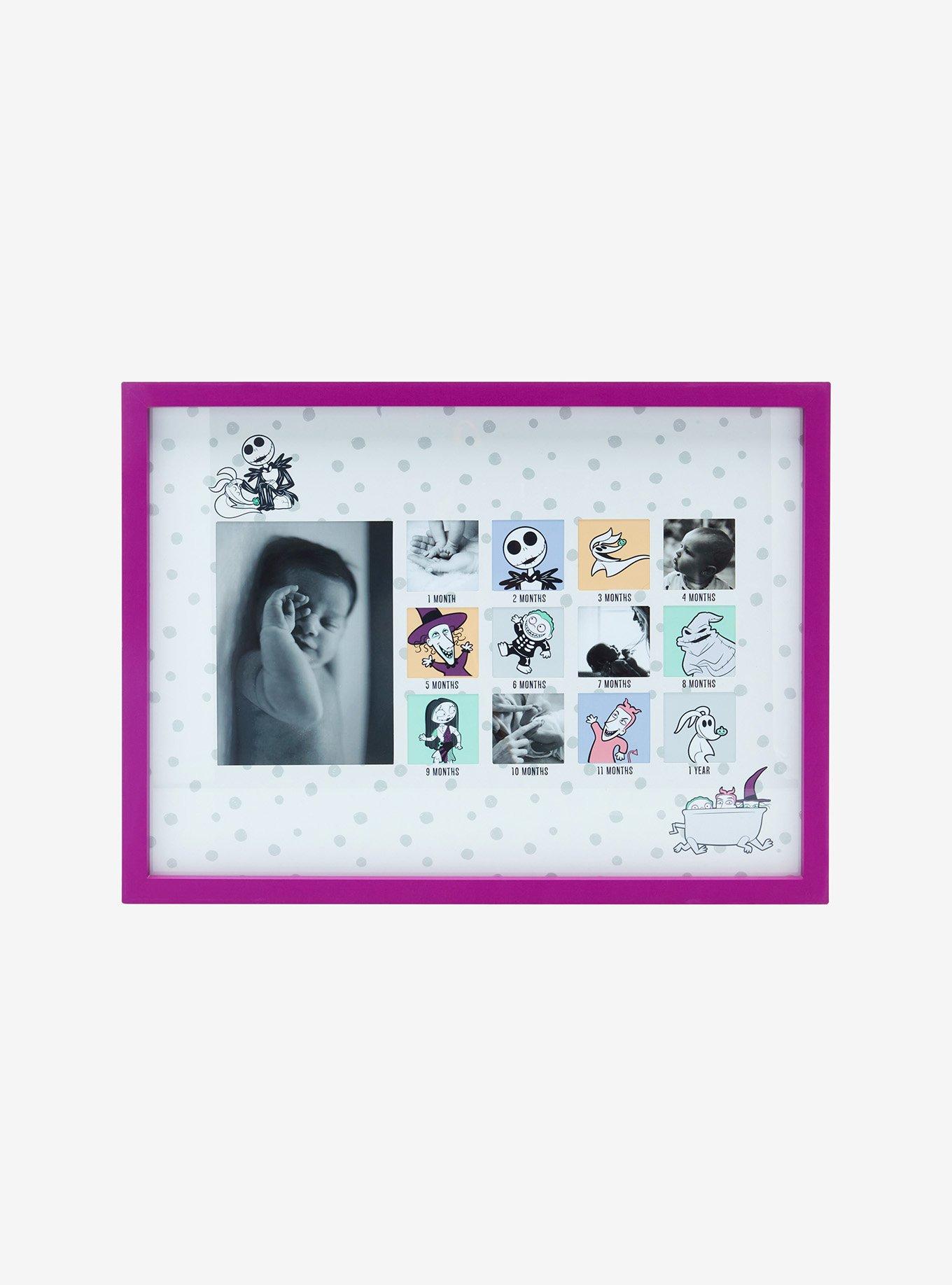 Disney The Nightmare Before Christmas Polka Dot Monthly Milestones Picture Frame - BoxLunch Exclusive, , hi-res