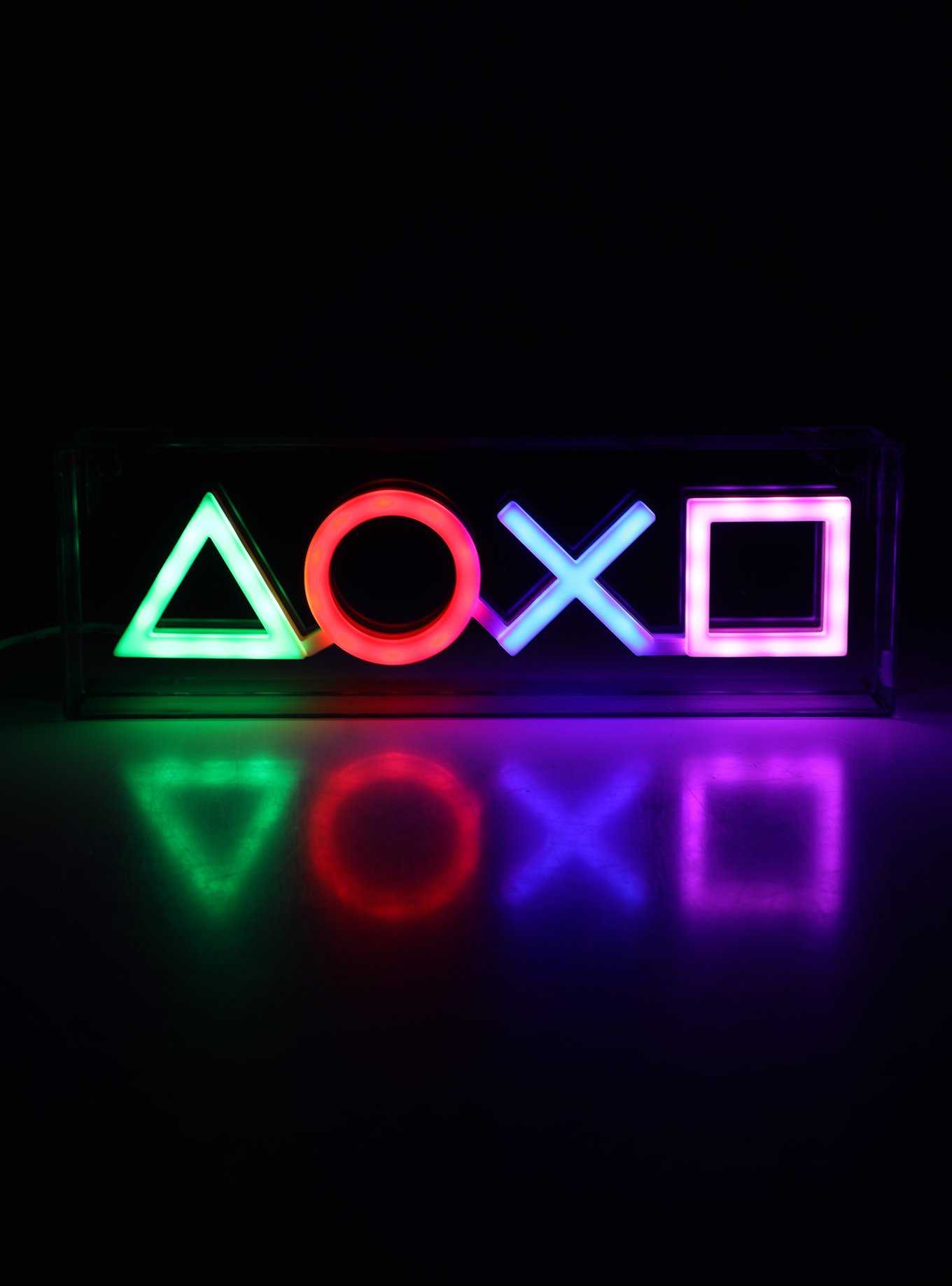 PlayStation Control Icons LED Neon Lamp, , hi-res