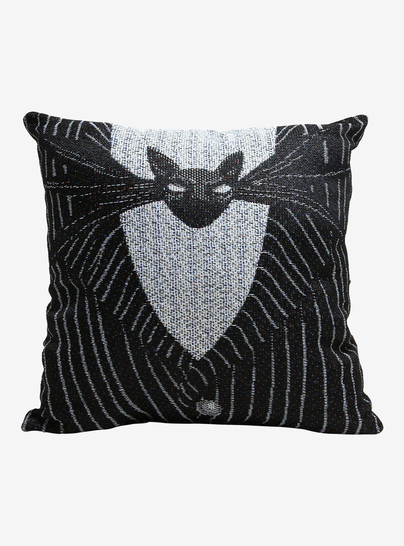 Disney The Nightmare Before Christmas Jack Skellington Bow Tie Pillow — BoxLunch Exclusive, , hi-res