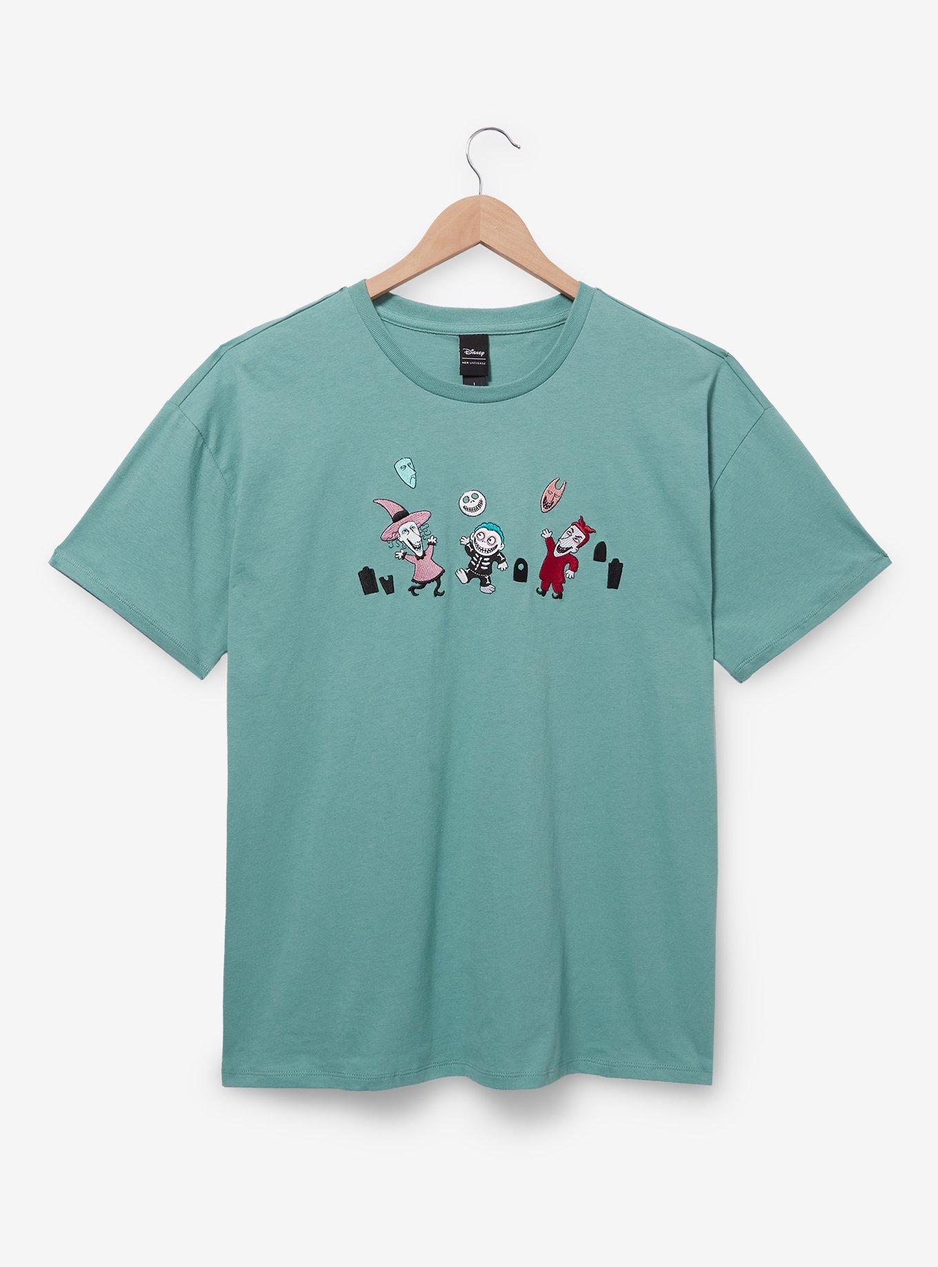 Disney The Nightmare Before Christmas Lock, Shock, & Barrel Group Portrait Women's Plus Size T-Shirt - BoxLunch Exclusive, , hi-res