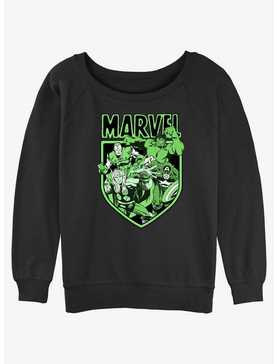 Marvel Avengers Marvel Tonal Womens Slouchy Sweatshirt, , hi-res