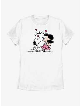 Peanuts Snoopy Kisses Lucy Womens T-Shirt, , hi-res