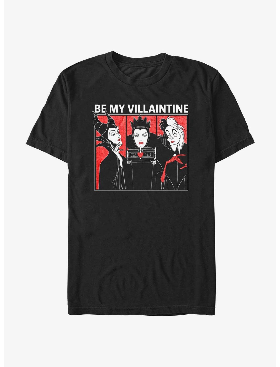 Disney Villains Be My Villaintine T-Shirt, BLACK, hi-res