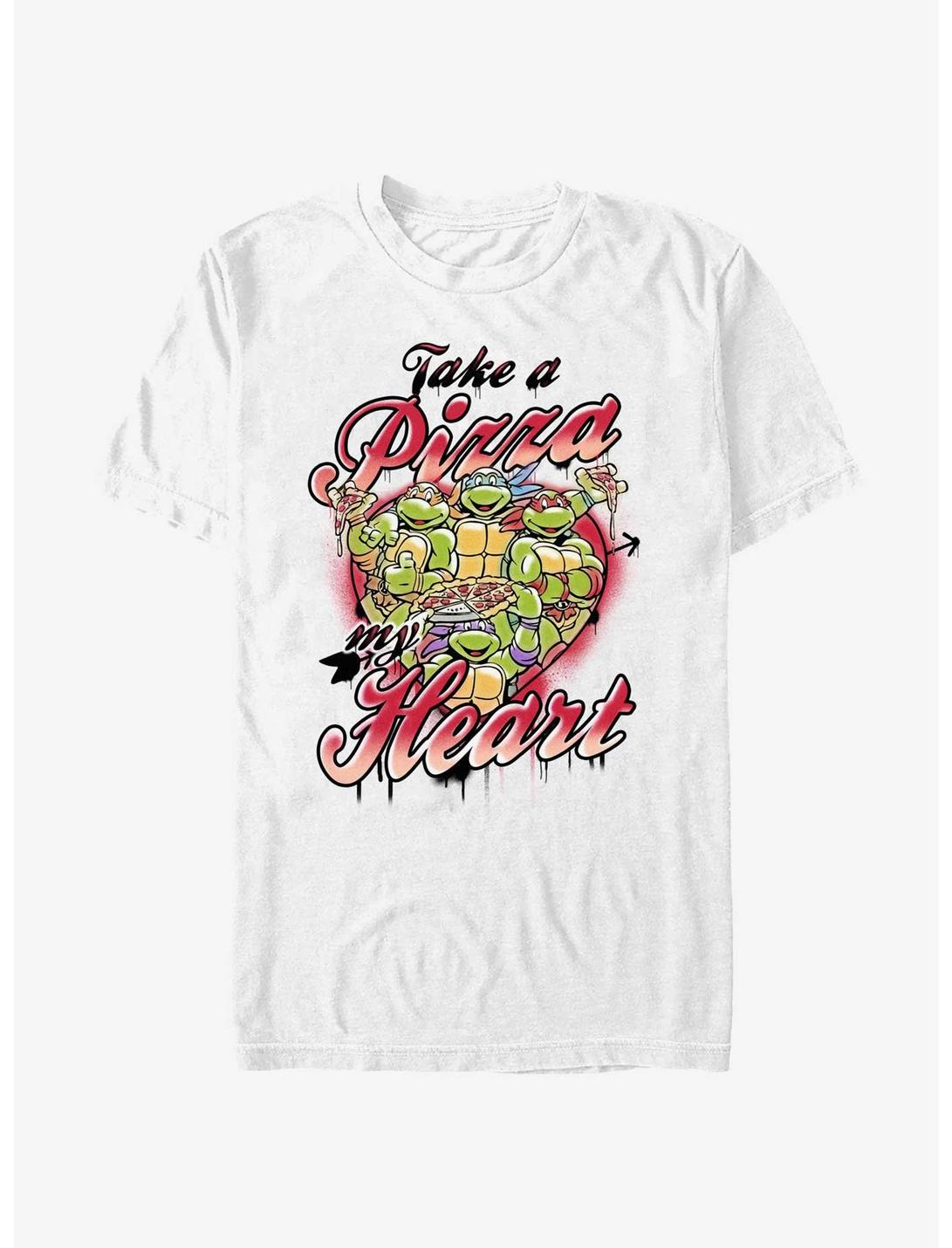 Teenage Mutant Ninja Turtles Pizza Heart T-Shirt, WHITE, hi-res