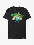 Adventure Time Lucky BMO T-Shirt, BLACK, hi-res