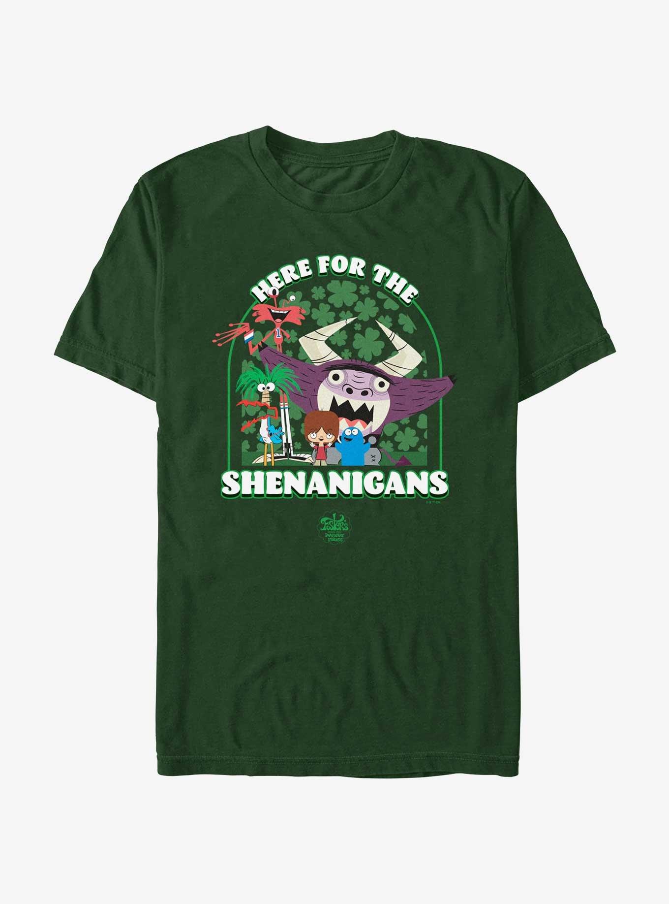 Foster's Home for Imaginary Friends Here For The Shenanigans T-Shirt, , hi-res