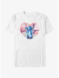 Disney Lilo & Stitch Love You Stitch T-Shirt, WHITE, hi-res