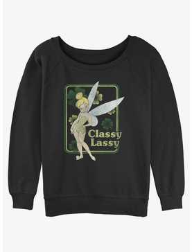 Disney Tinker Bell Classy Lassy Tink Womens Slouchy Sweatshirt, , hi-res
