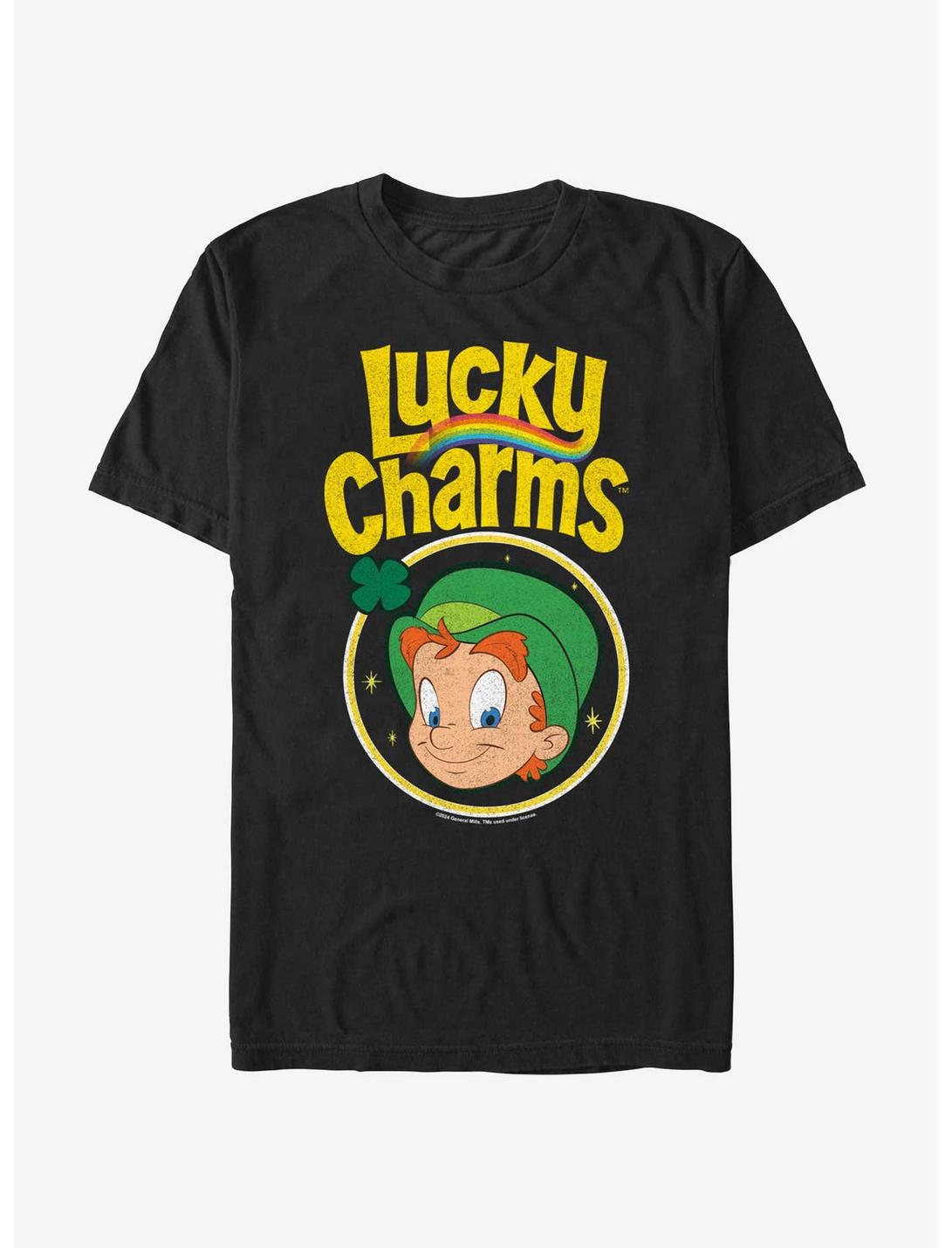 Lucky Charms Lucky Leprechaun T-Shirt, BLACK, hi-res