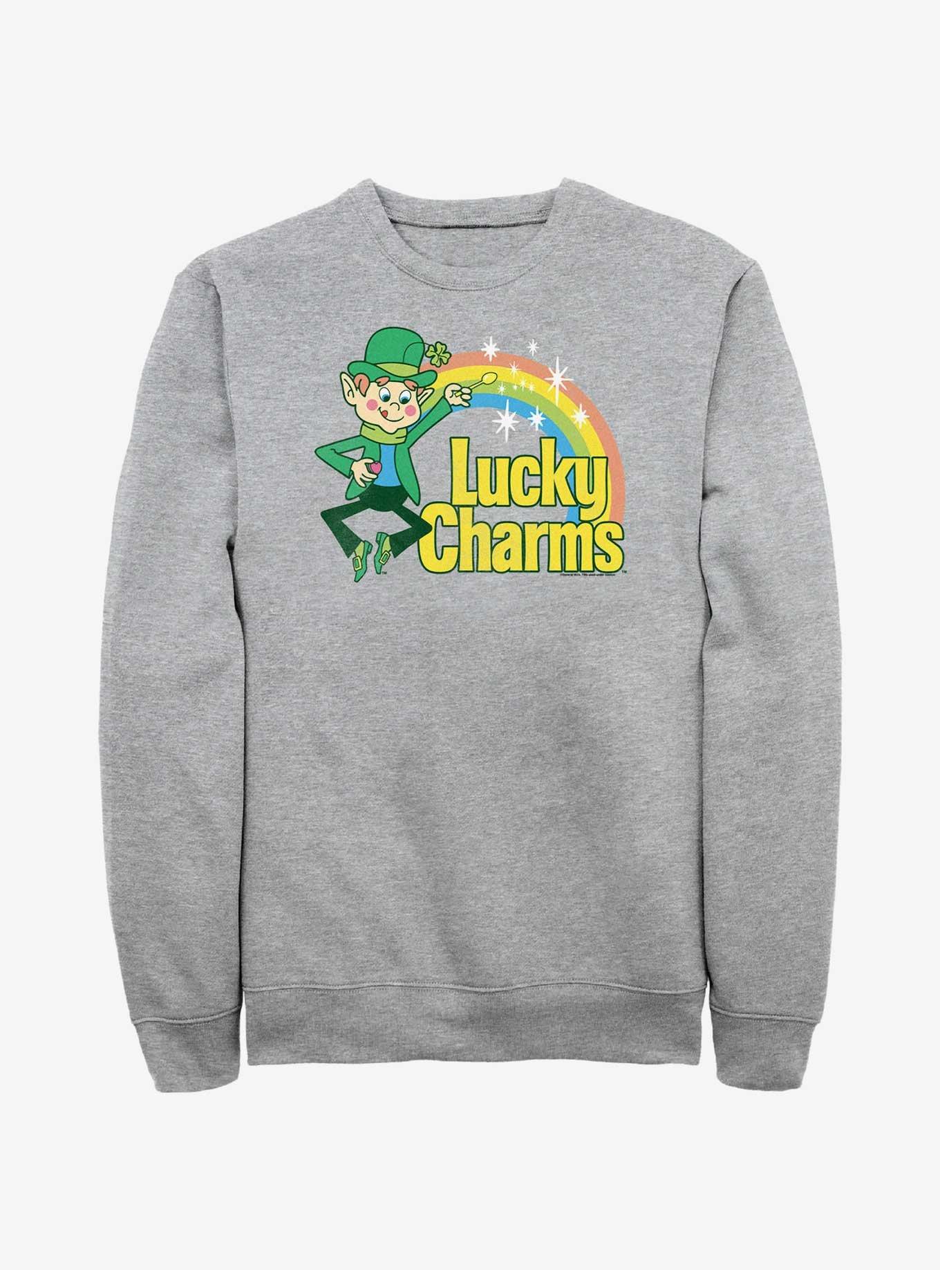 Lucky Charms Logo Sweatshirt, ATH HTR, hi-res