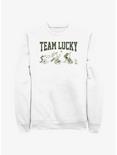 Peanuts Team Lucky Sweatshirt, WHITE, hi-res