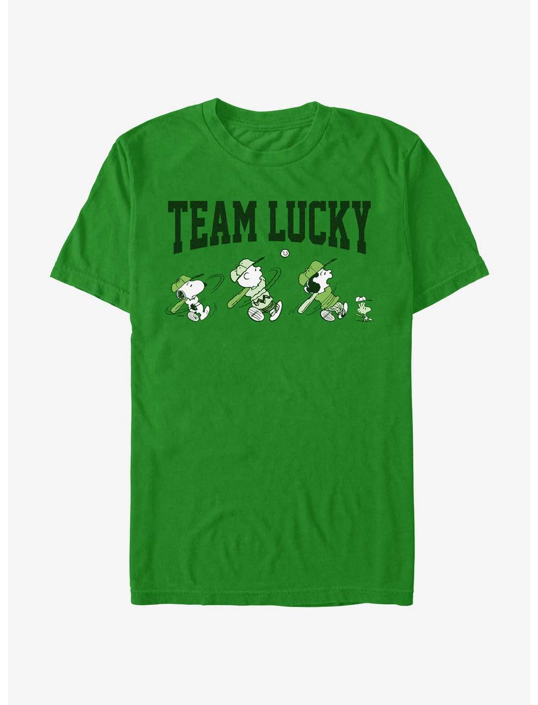 Peanuts Team Lucky T-Shirt, KELLY, hi-res