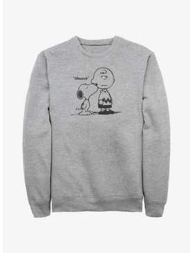 Peanuts Smooch Snoopy & Charlie Brown Sweatshirt, , hi-res