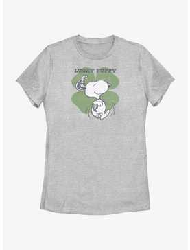 Peanuts Lucky Puppy Womens T-Shirt, , hi-res