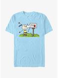 Peanuts Valentine's Mail T-Shirt, LT BLUE, hi-res