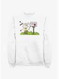 Peanuts Valentine's Mail Sweatshirt, WHITE, hi-res