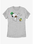 Peanuts St. Patricks Fun Womens T-Shirt, ATH HTR, hi-res