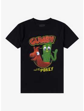 Gumby And Pokey Faux Distressed T-Shirt, , hi-res