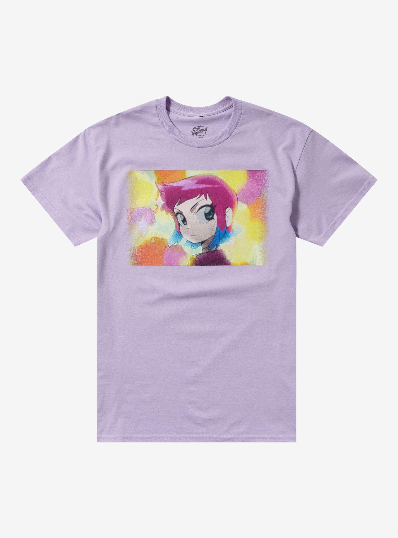 Scott Pilgrim Takes Off Ramona T-Shirt, PURPLE, hi-res