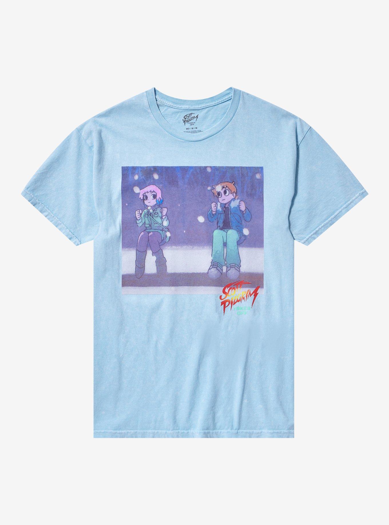 Scott Pilgrim Takes Off Swing Scene T-Shirt, , hi-res