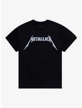 Metallica Logo Boyfriend Fit Girls T-Shirt, , hi-res